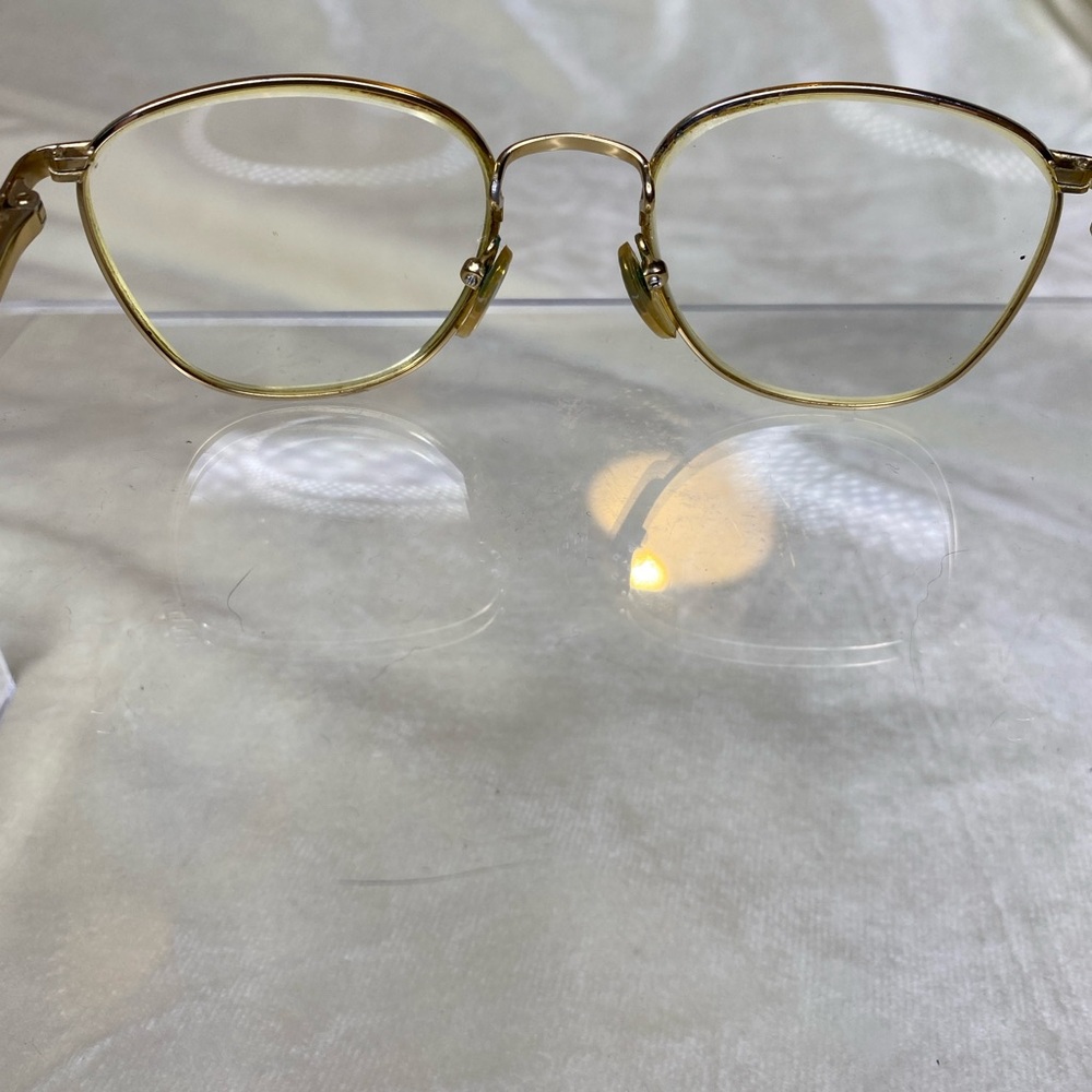 Christian Dior Titanium Vintage Reading Glasses Eyeglass Frames - Picture 9 of 10